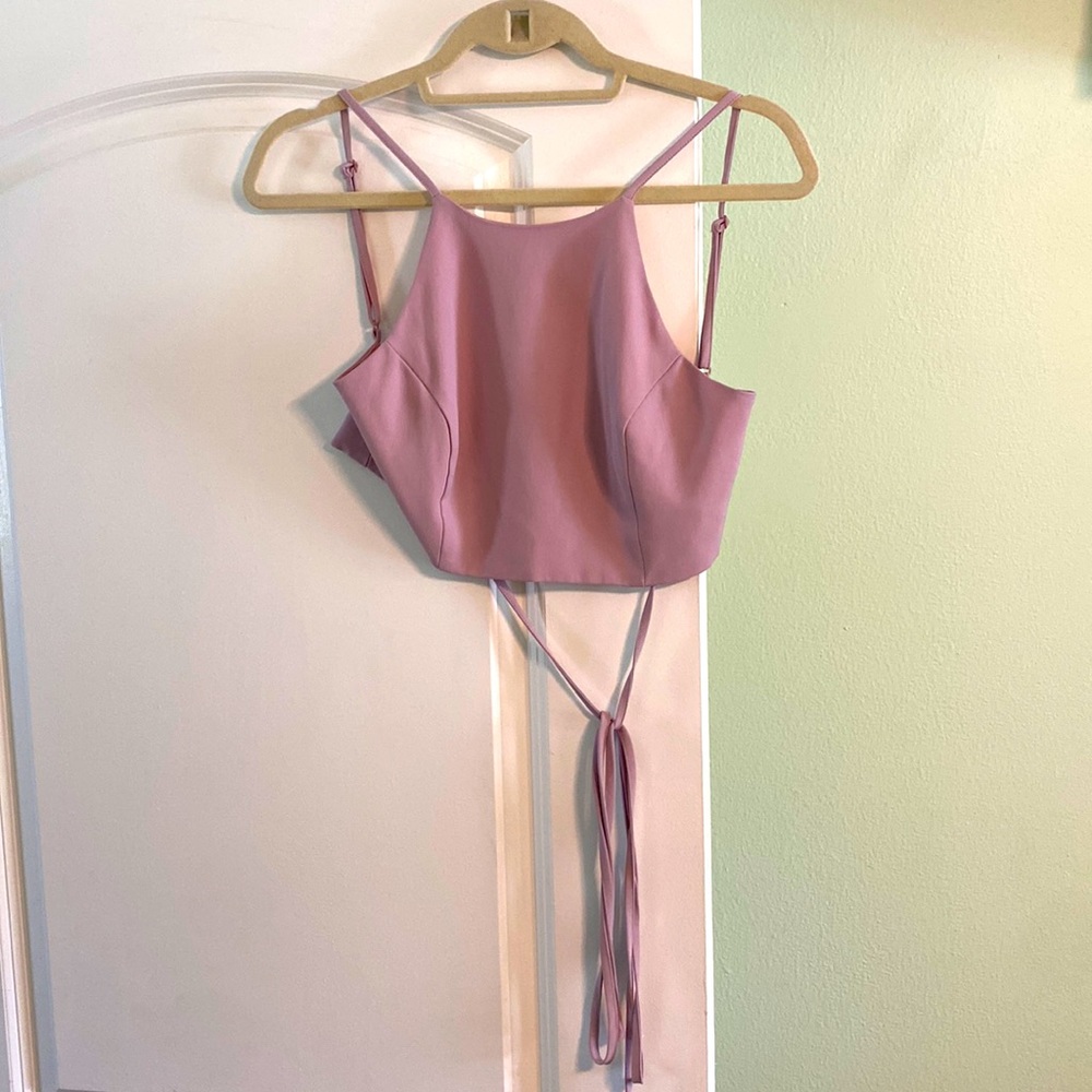 Tobi Backless Crop Top.